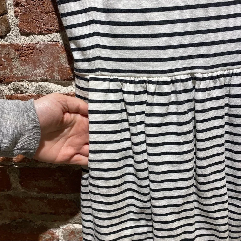 J Crew Stripe Dress with Pockets - Picture 6 of 8